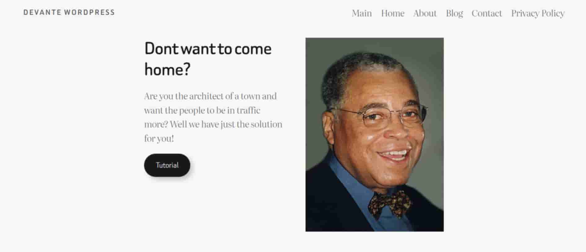Bild på Wordpress